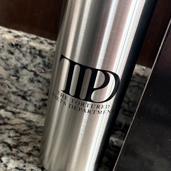 Taylor Swift TTPD Cup with Straw - Picture 2 of 6